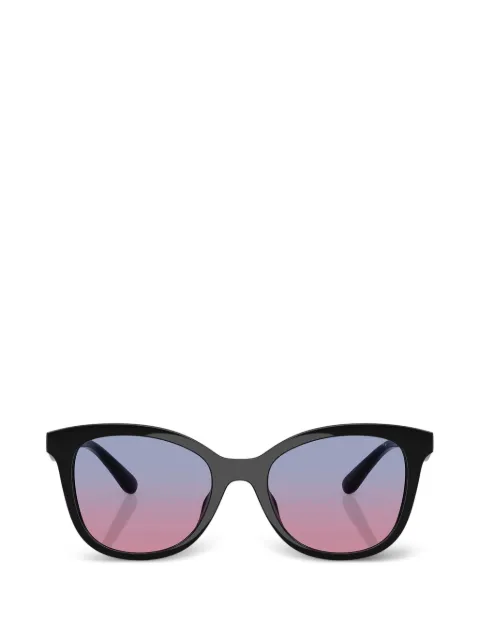 Coach logo-plaque cat-eye sunglasses