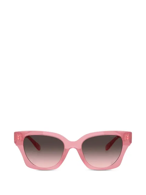 Coach quilted-effect square-frame sunglasses