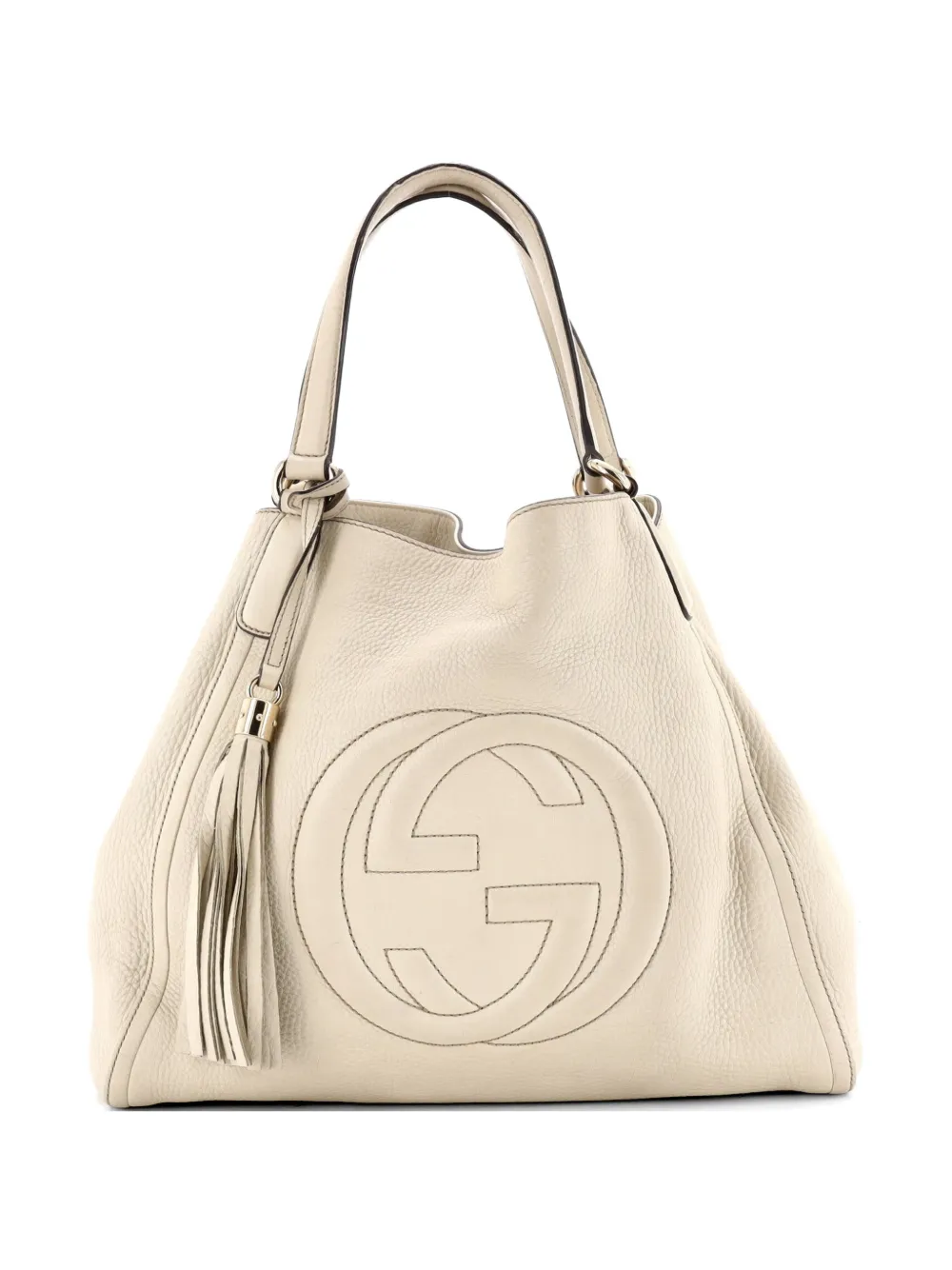 Gucci Pre-Owned Soho Leather Medium shoulder bag - Nude
