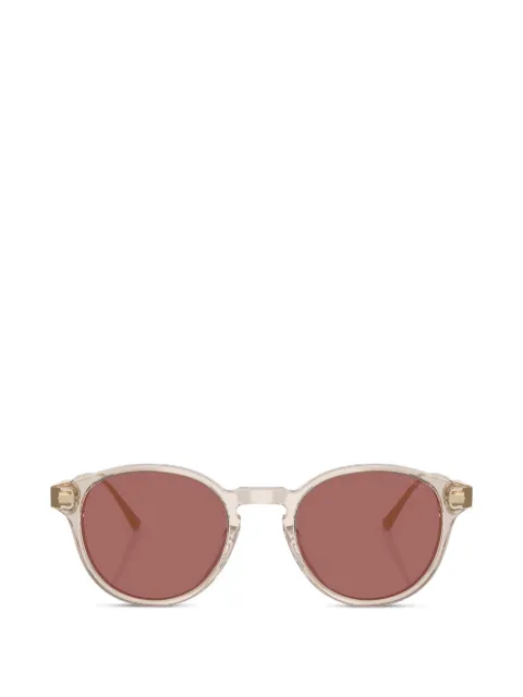 Coach Signature round-frame sunglasses