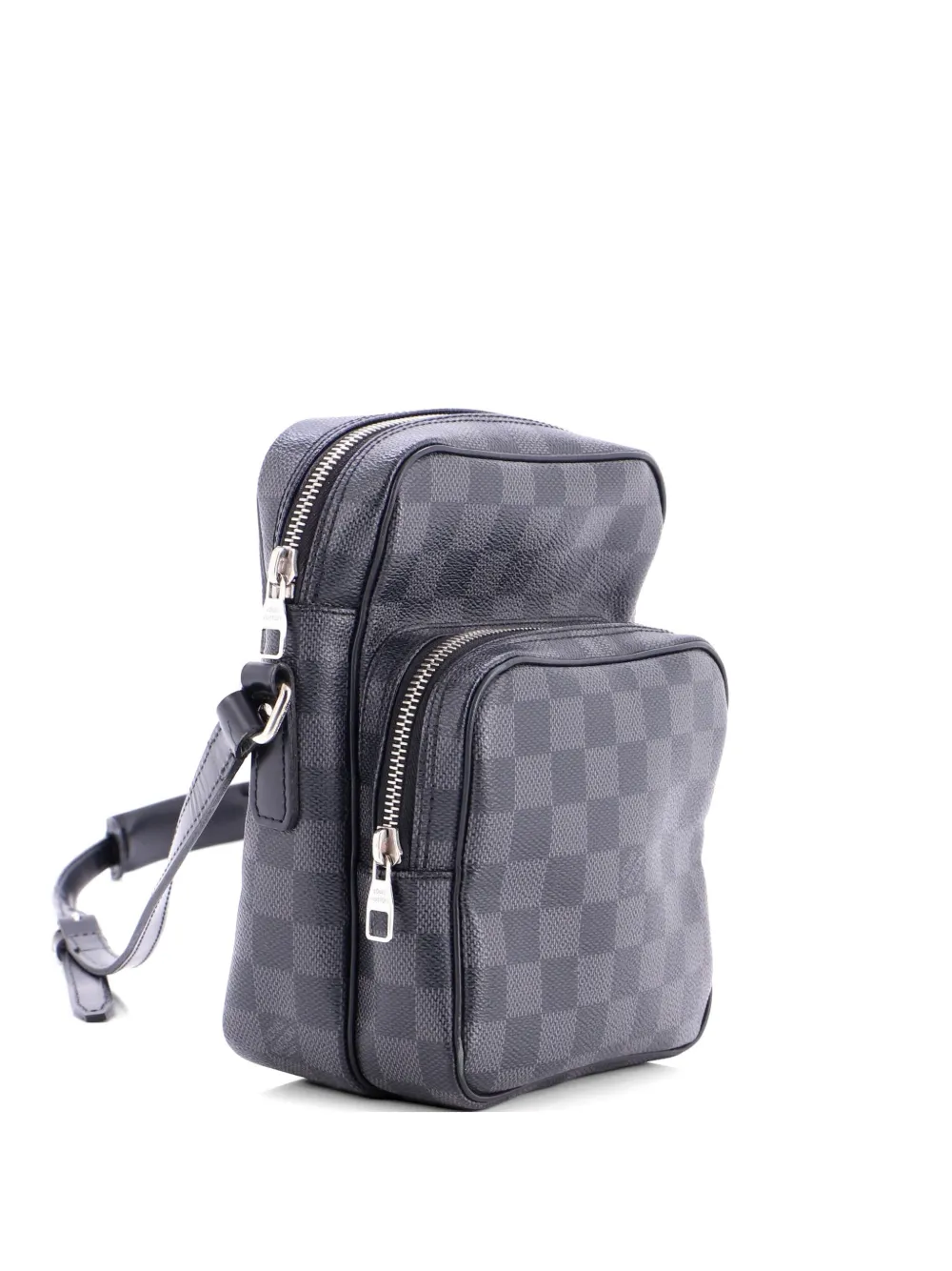 Louis Vuitton Pre-Owned Rem Bag Damier Graphite crossbody bag - Schwarz