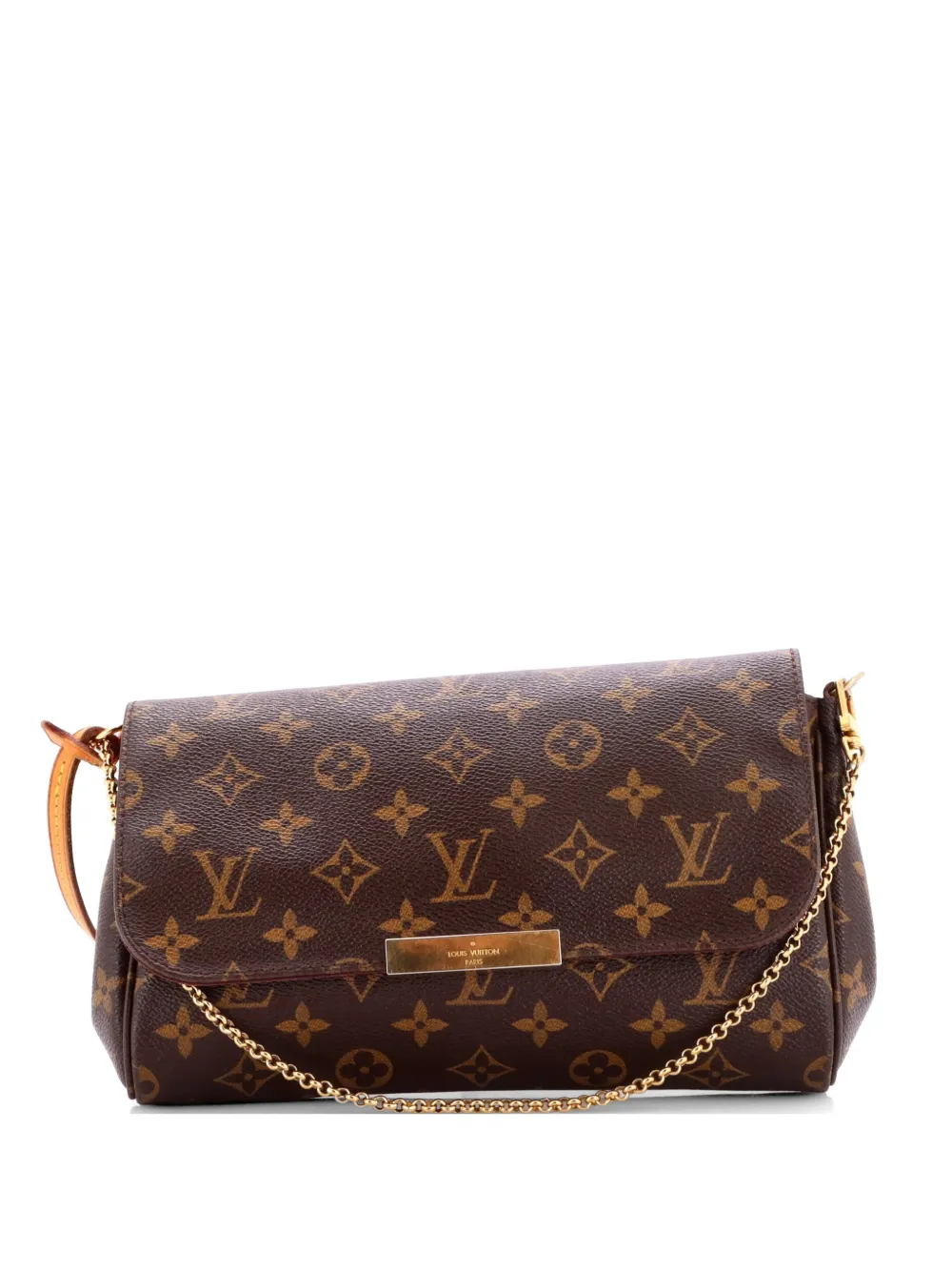 Louis Vuitton Pre-Owned Favorite Handbag Monogram Canvas MM crossbody bag - Marrone