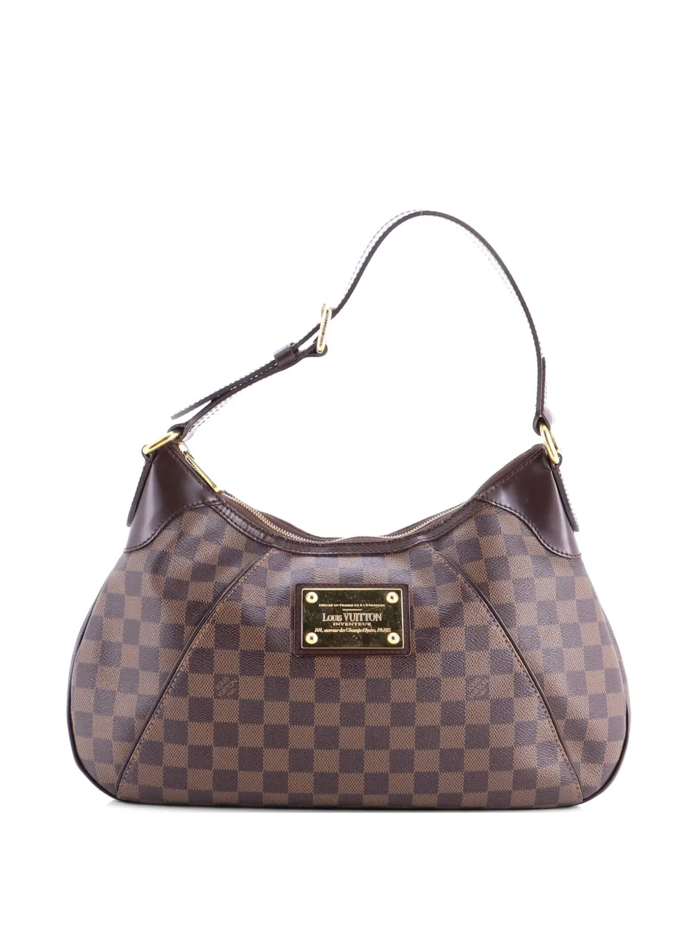 Louis Vuitton Pre-Owned Thames Handbag Damier GM hobo bag - Marrone