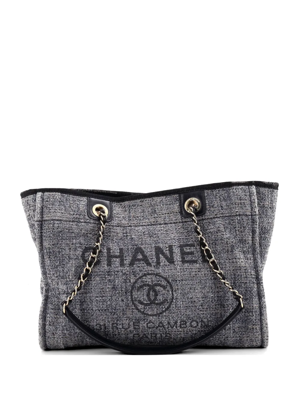 CHANEL Pre-Owned Borsa tote Deauville piccola - Nero