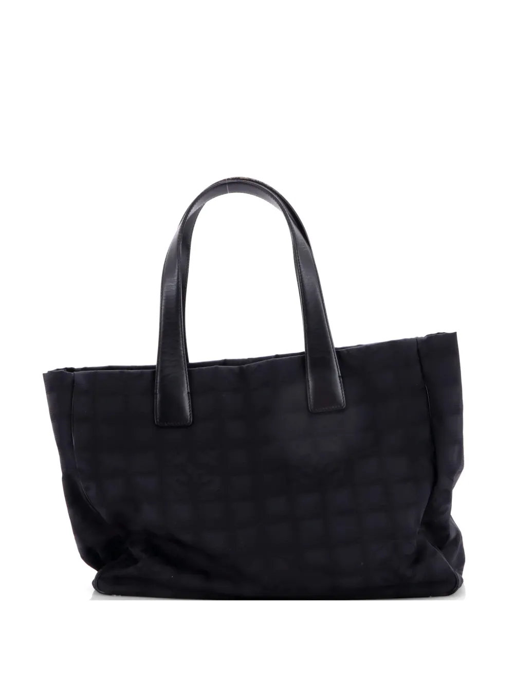 CHANEL Pre-Owned Mittelgroßer Travel Line Tote Bag - Schwarz