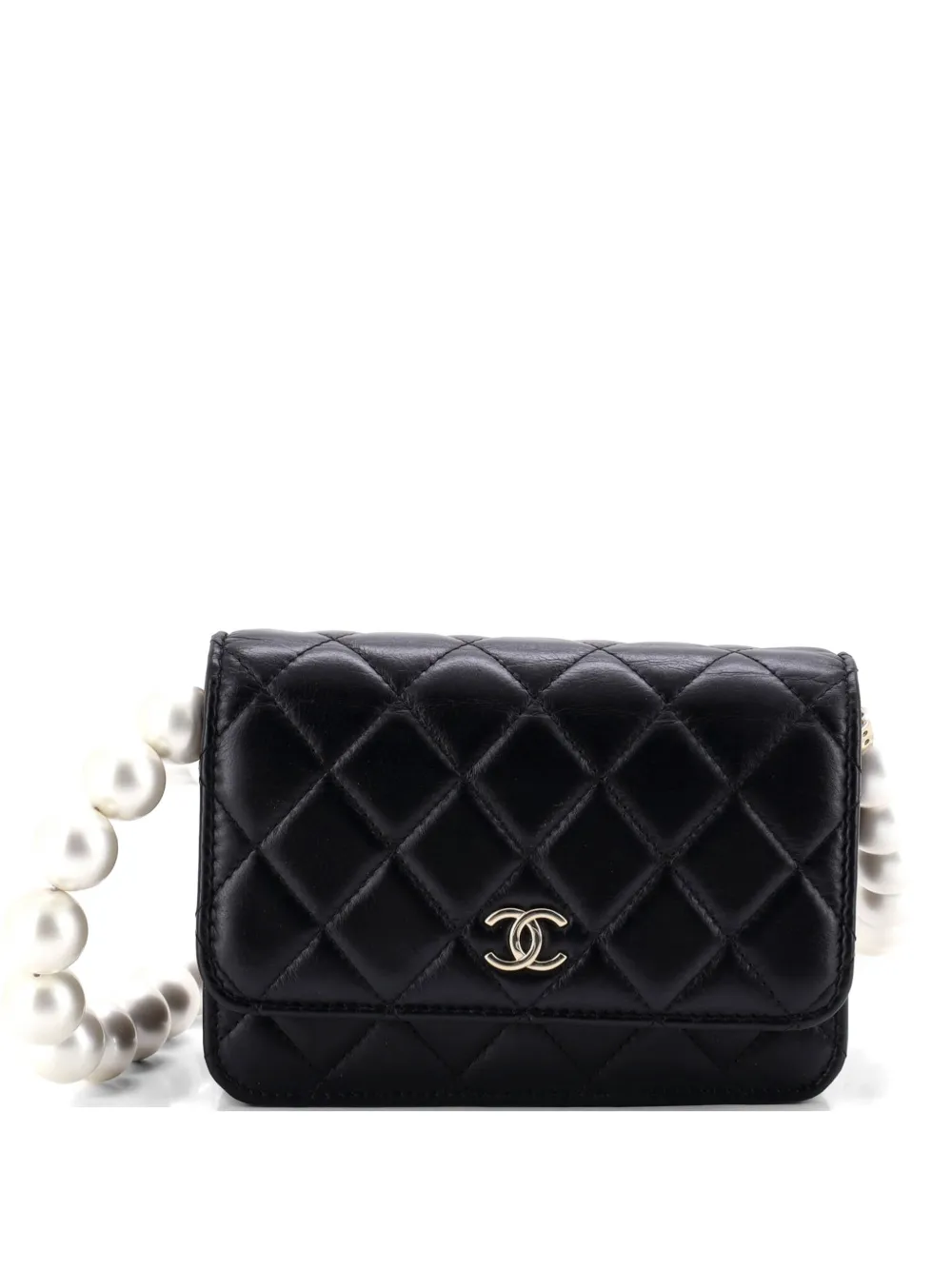 CHANEL Pre-Owned Borsa a tracolla trapuntata CC - Nero