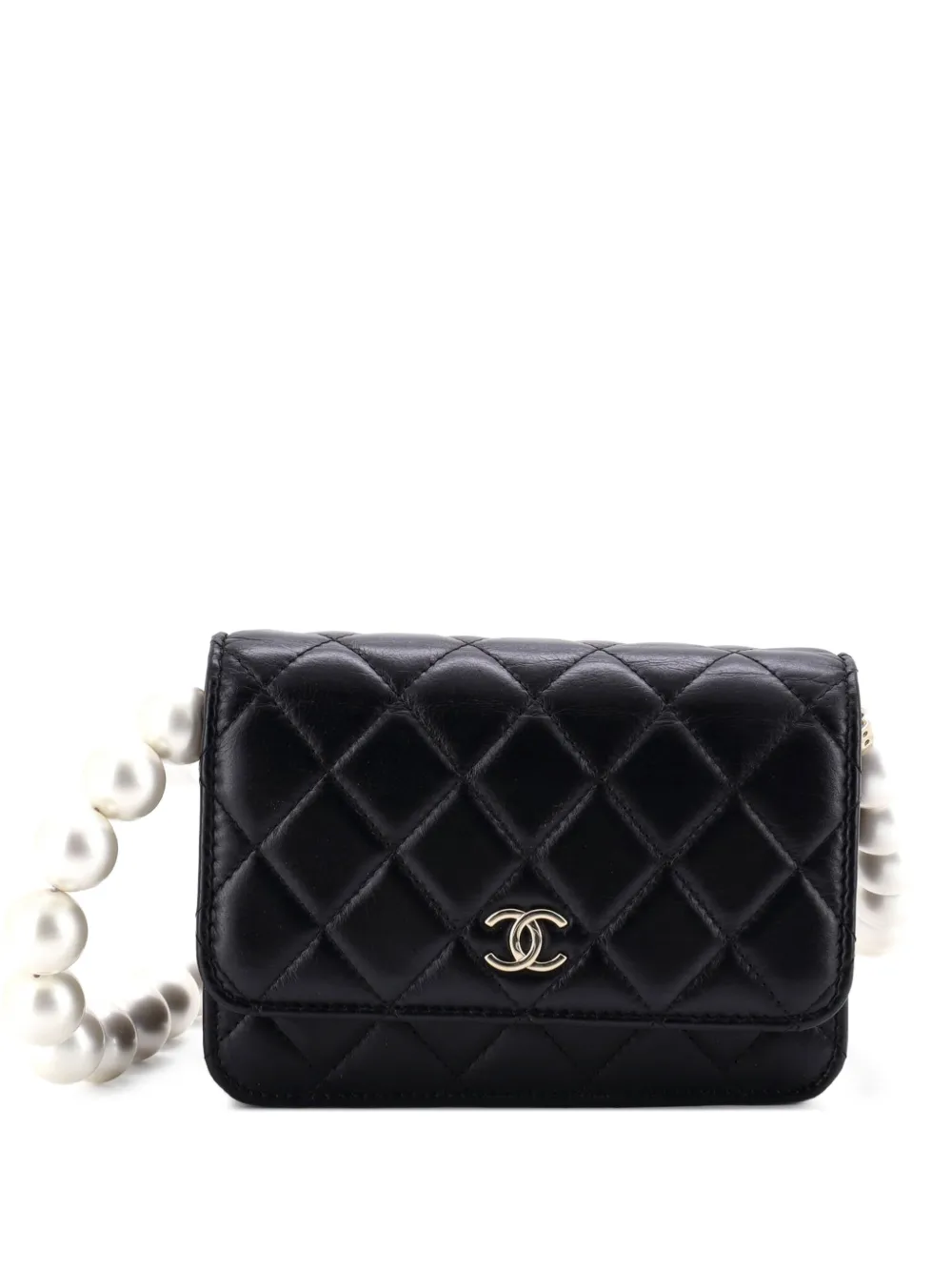 CHANEL Pre-Owned Borsa a tracolla trapuntata CC - Nero