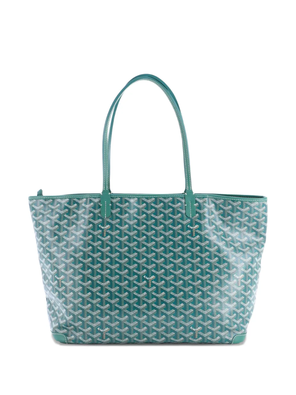 Goyard Pre-Owned Borsa a spalla Artois MM in tela cerata - Verde
