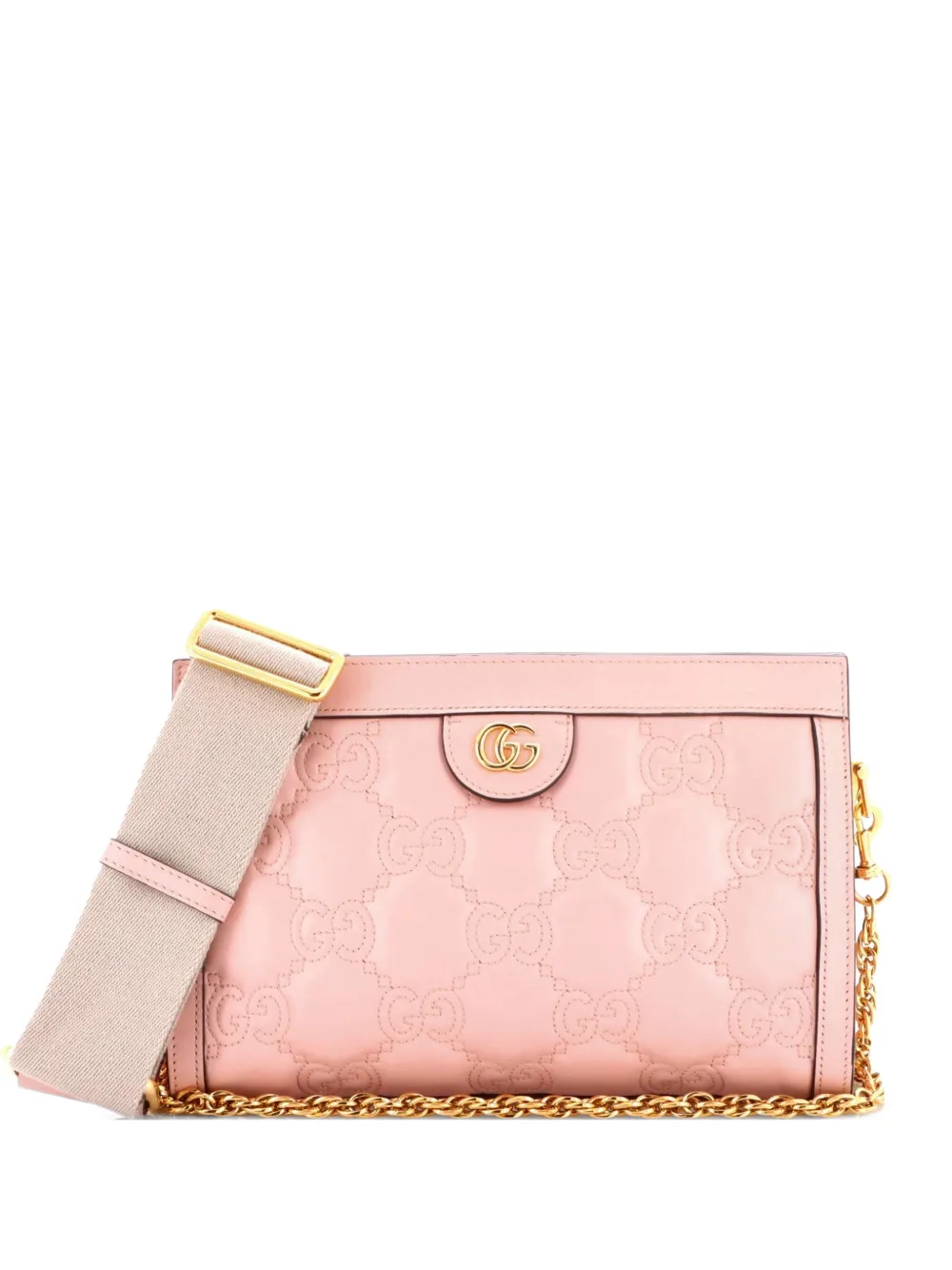 Gucci Pre-Owned GG GG Matelasse Leather Small shoulder bag - Rosa