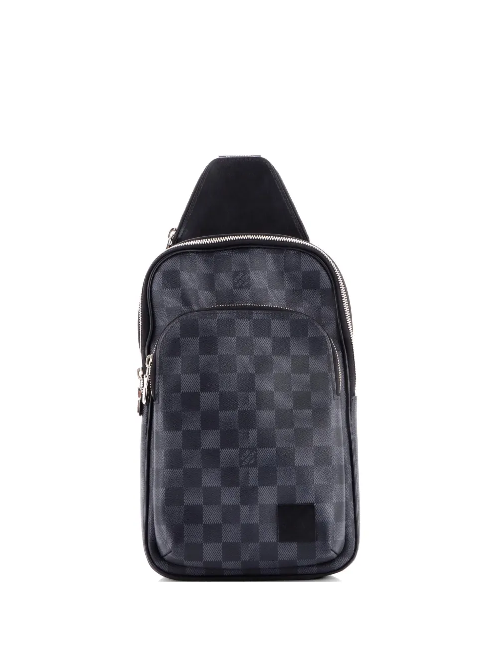 Louis Vuitton Pre-Owned Avenue Sling Bag NM Damier Graphite crossbody bag - Nero