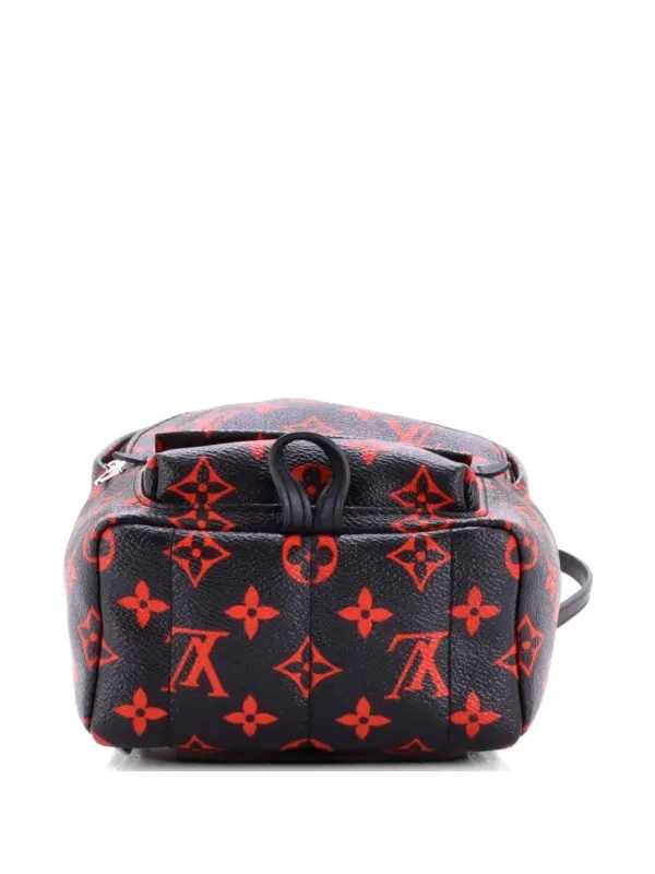 black mini lv backpack Louis Vuitton Calfskin Lockme Fair Condition LOUIS VUITTON Coussin Backpack Mini