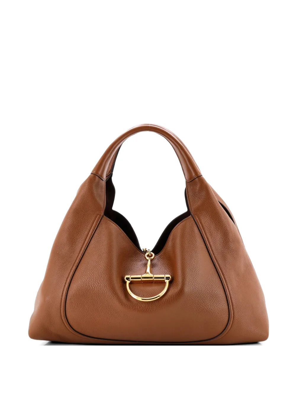 Gucci Pre-Owned Softbit Maxi Beuteltasche - Braun