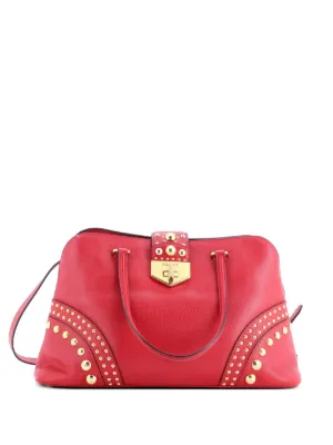 Prada Pre-Owned ダブルジップ ルクス サフィアーノレザー スモール 