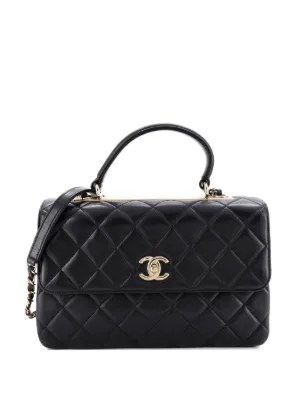 CHANEL Pre-Owned 1997-1999 キルティング ビジネスバッグ | ブラック