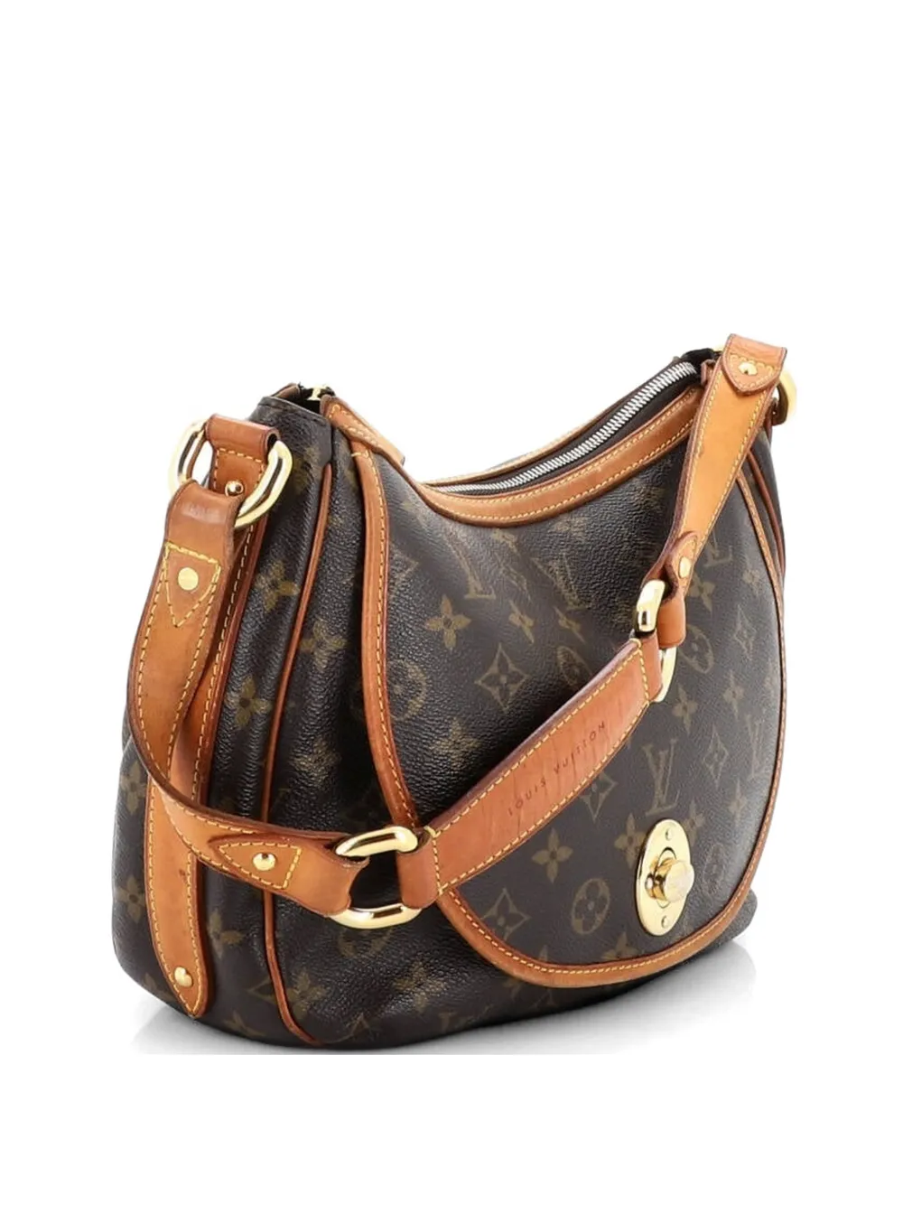 Louis Vuitton Pre-Owned Tulum Handbag Monogram Canvas PM shoulder bag - Marrone