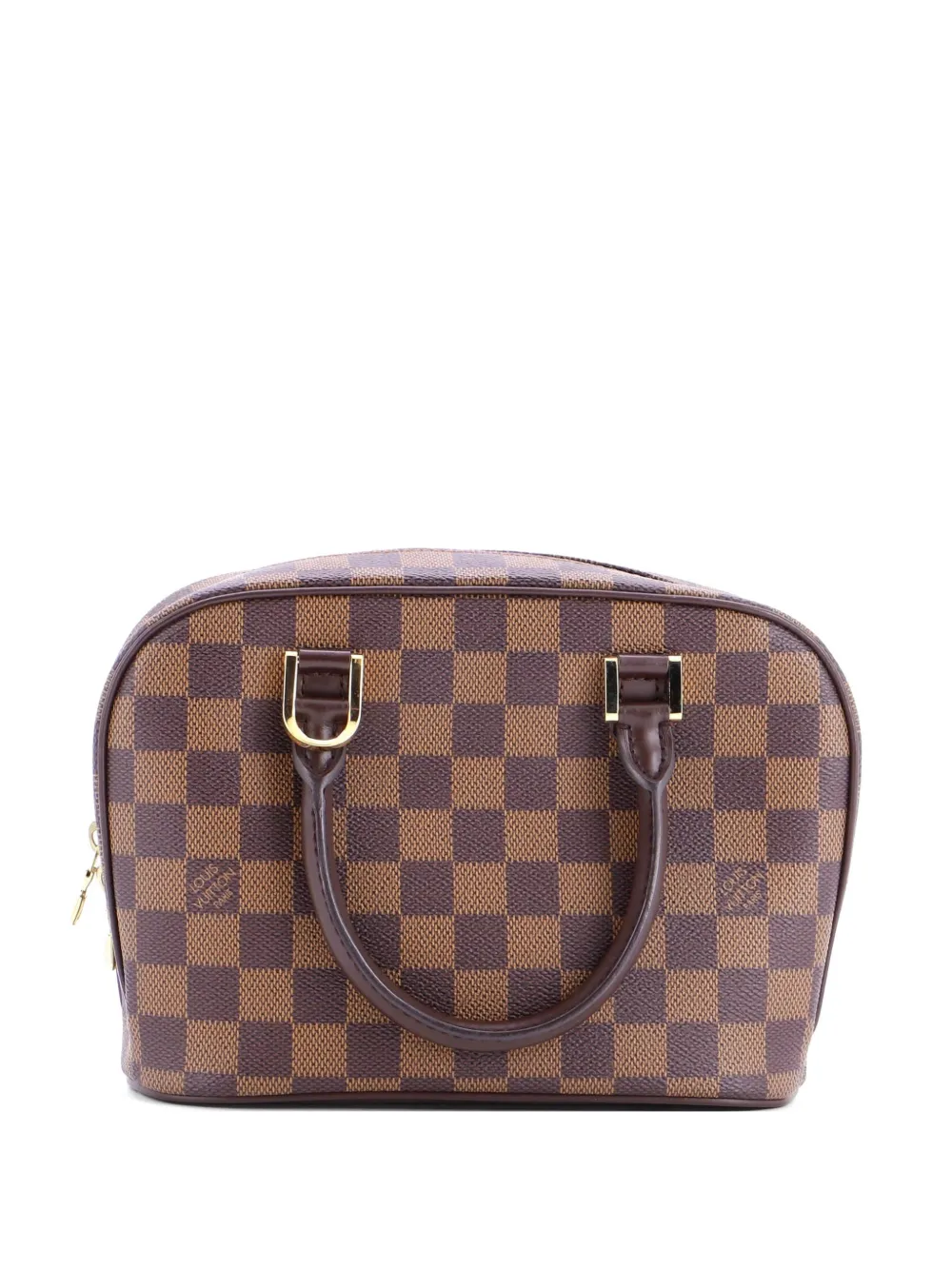 Louis Vuitton Pre-Owned Borsa a tracolla Sarria Damier mini - Marrone