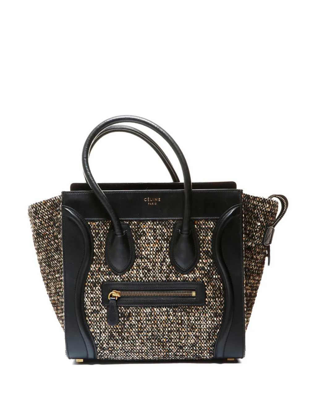 Celine Pre-Owned 2010-2013 Luggage Micro Shopper handbag - Brown