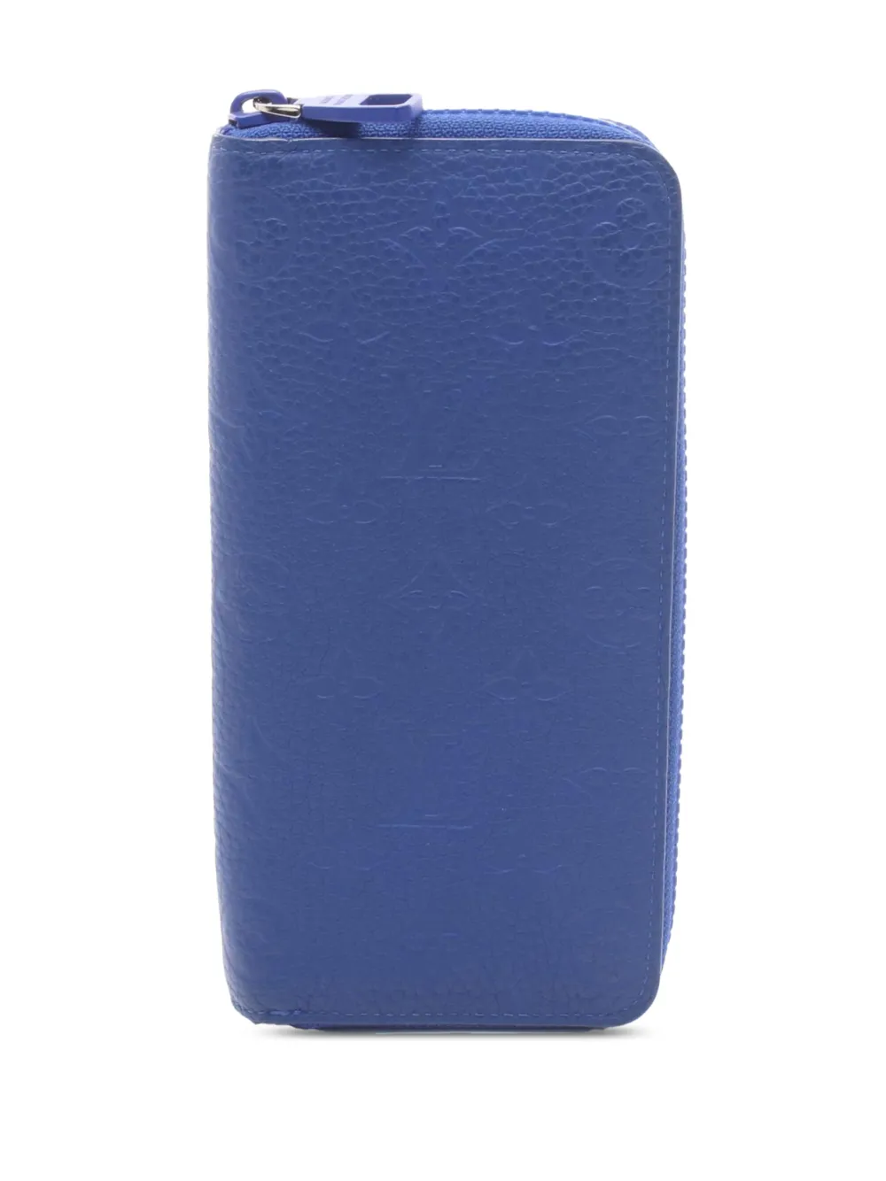 Louis Vuitton Pre-Owned 2010-2026 Monogram Empreinte Vertical Zip Around Wallet long wallets - Blue
