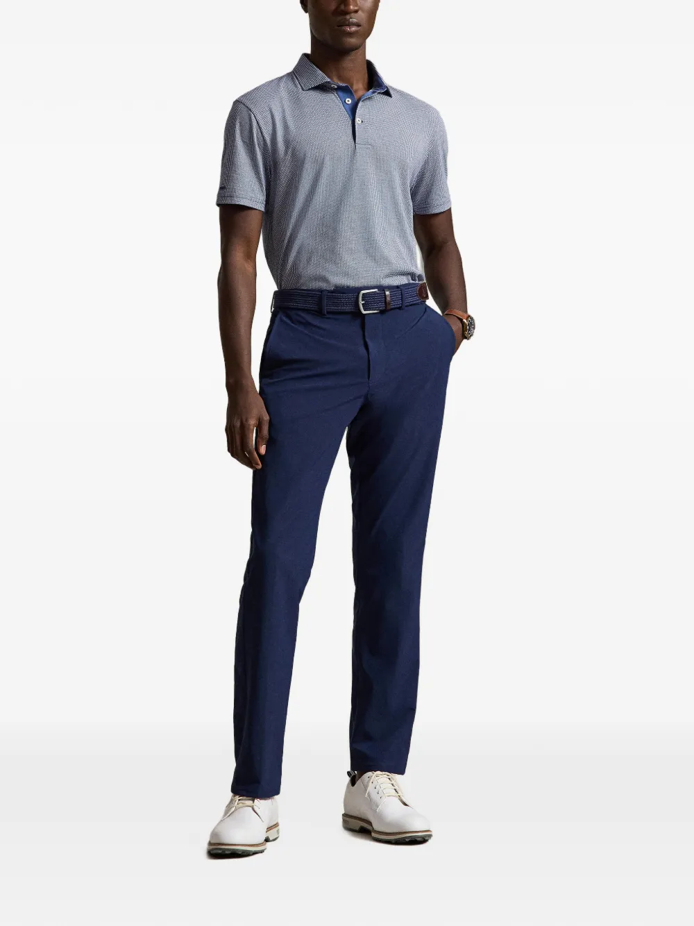 RLX Ralph Lauren True-Stay poloshirt met print Blauw