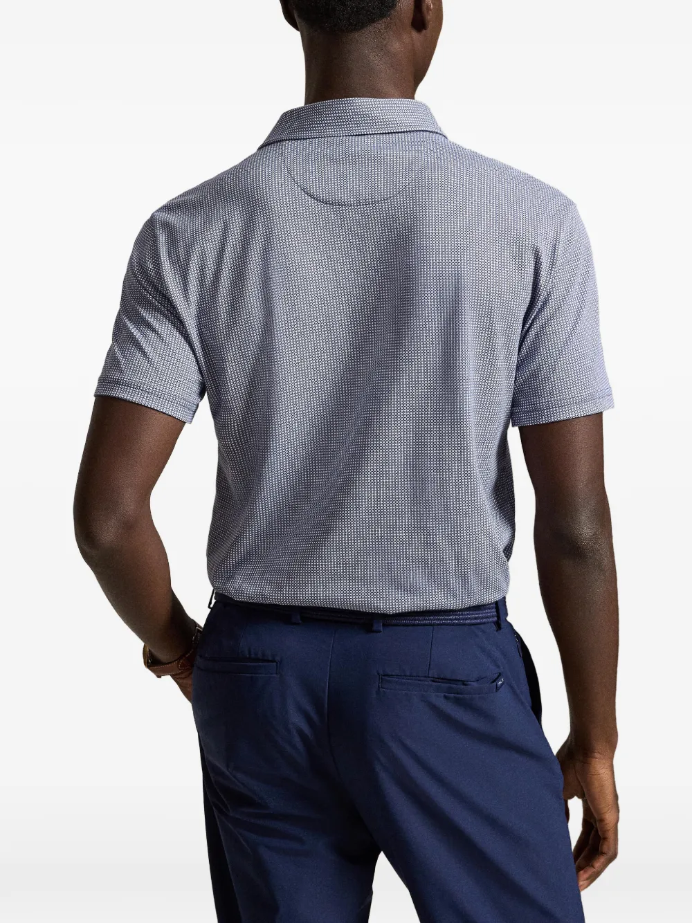 RLX Ralph Lauren True-Stay poloshirt met print Blauw