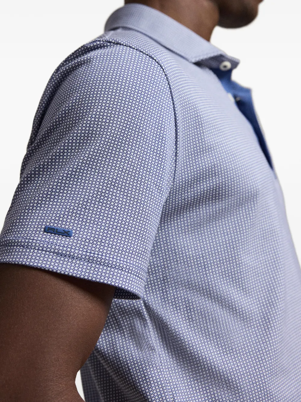 RLX Ralph Lauren True-Stay poloshirt met print Blauw