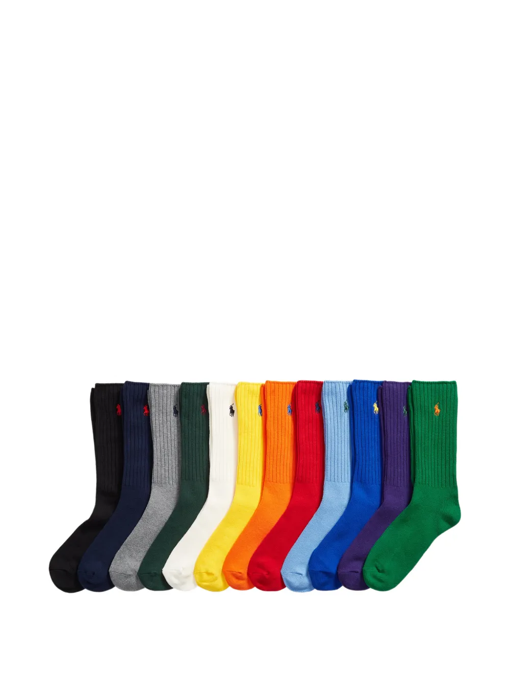 Polo Ralph Lauren Set regalo con calzini (12 pezzi) - Nero