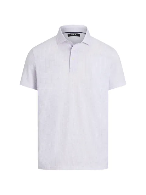 RLX Ralph Lauren playera tipo polo con estampado geométrico