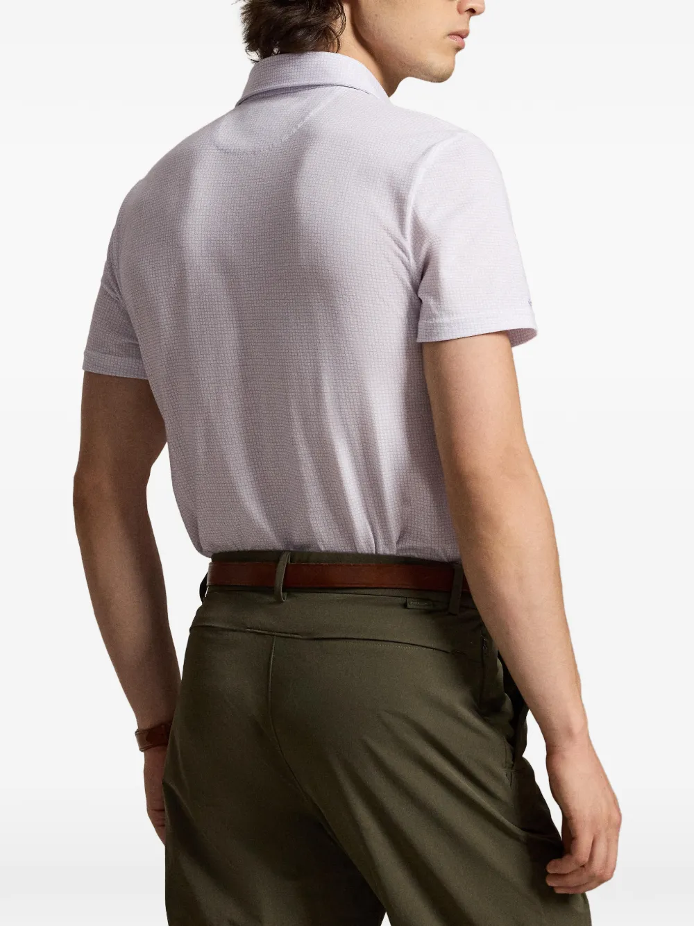 RLX Ralph Lauren Poloshirt met geometrische print Paars