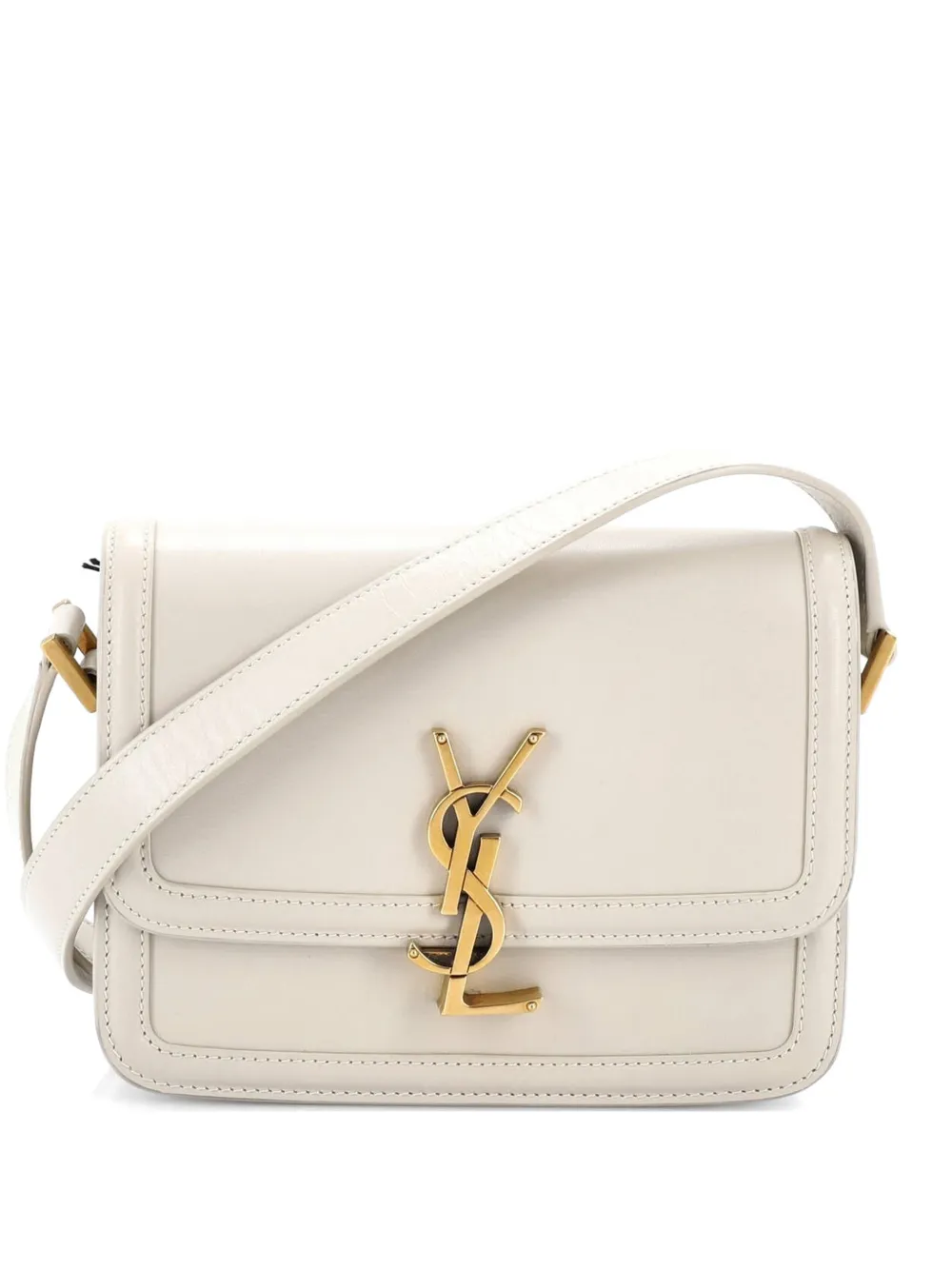 Saint Laurent Pre-Owned Solferino Bag Leather Small crossbody bag - Toni neutri