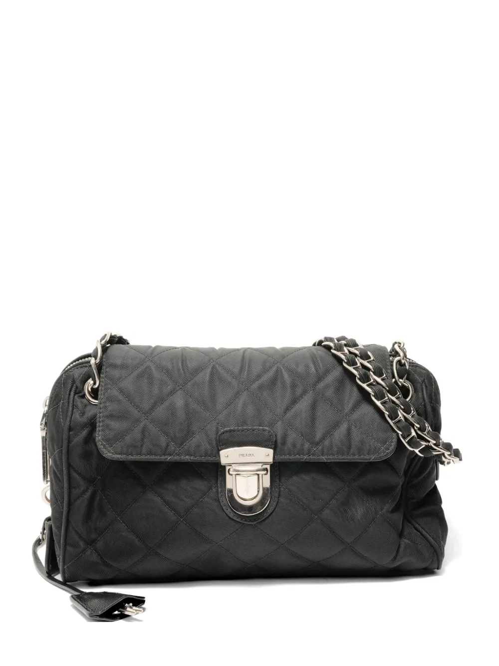 Prada Pre-Owned 2010-2020 quilted shoulder bag - Nero