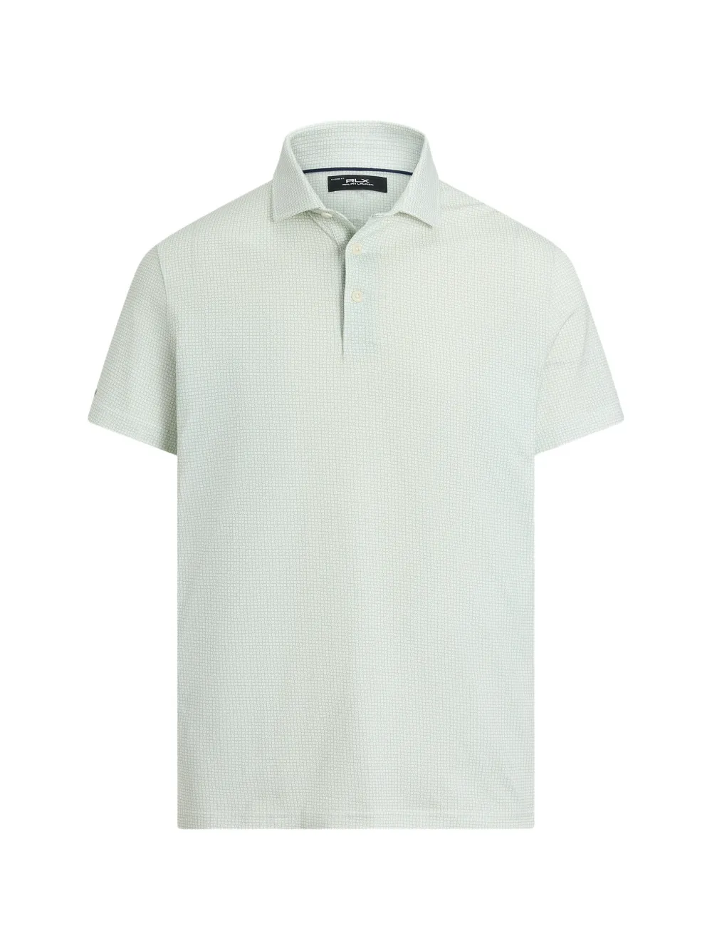 Polo Ralph Lauren True-stay Geometric-print Polo Shirt In Green