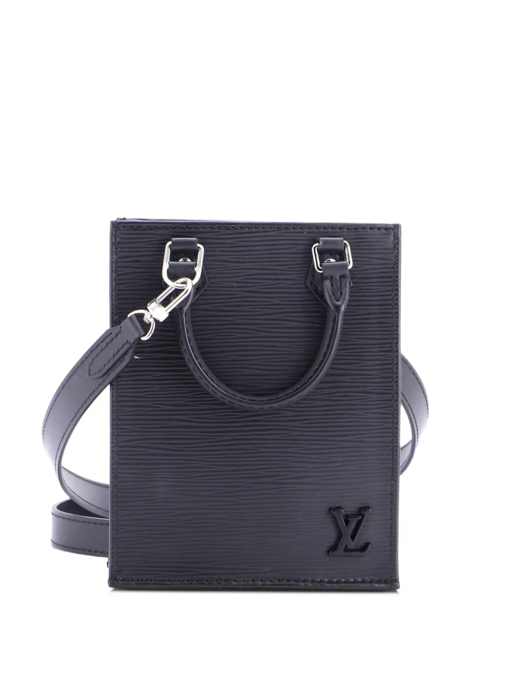 Louis Vuitton Pre-Owned Petit Sac Plat Bag Epi Umhängetasche - Schwarz
