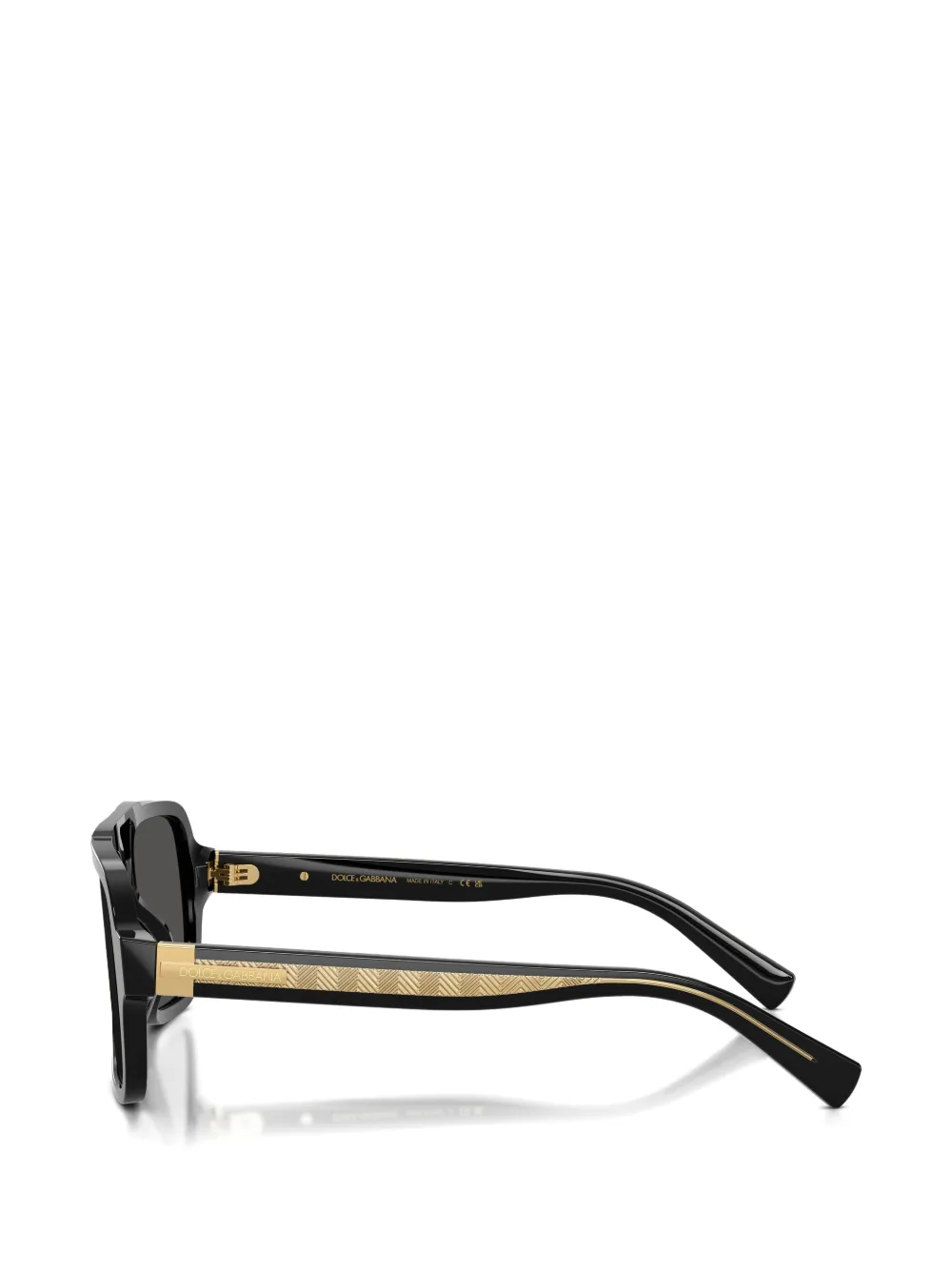 Dolce & Gabbana Eyewear Sartoria zonnebril Zwart