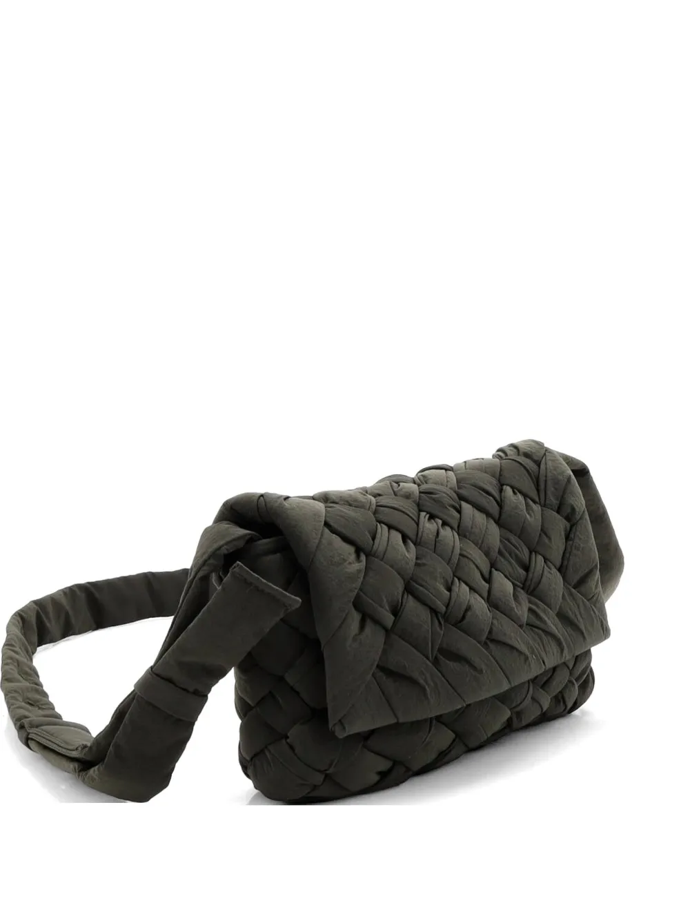 Bottega Veneta Pre-Owned Rumple Intrecciato Nyl Small shoulder bag - Verde