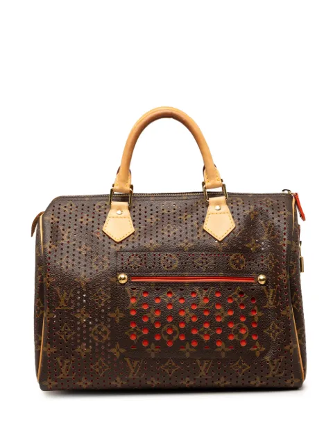 Louis Vuitton Pre-Owned 2006 Monogram Perforated Speedy 30 boston bag