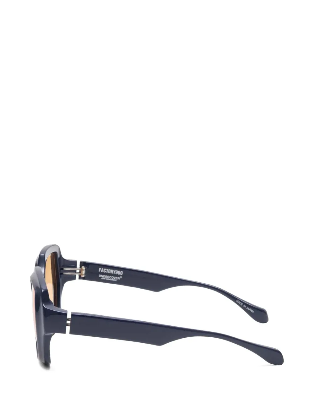 Undercover x Factory900 zonnebril met geometrisch montuur Zwart