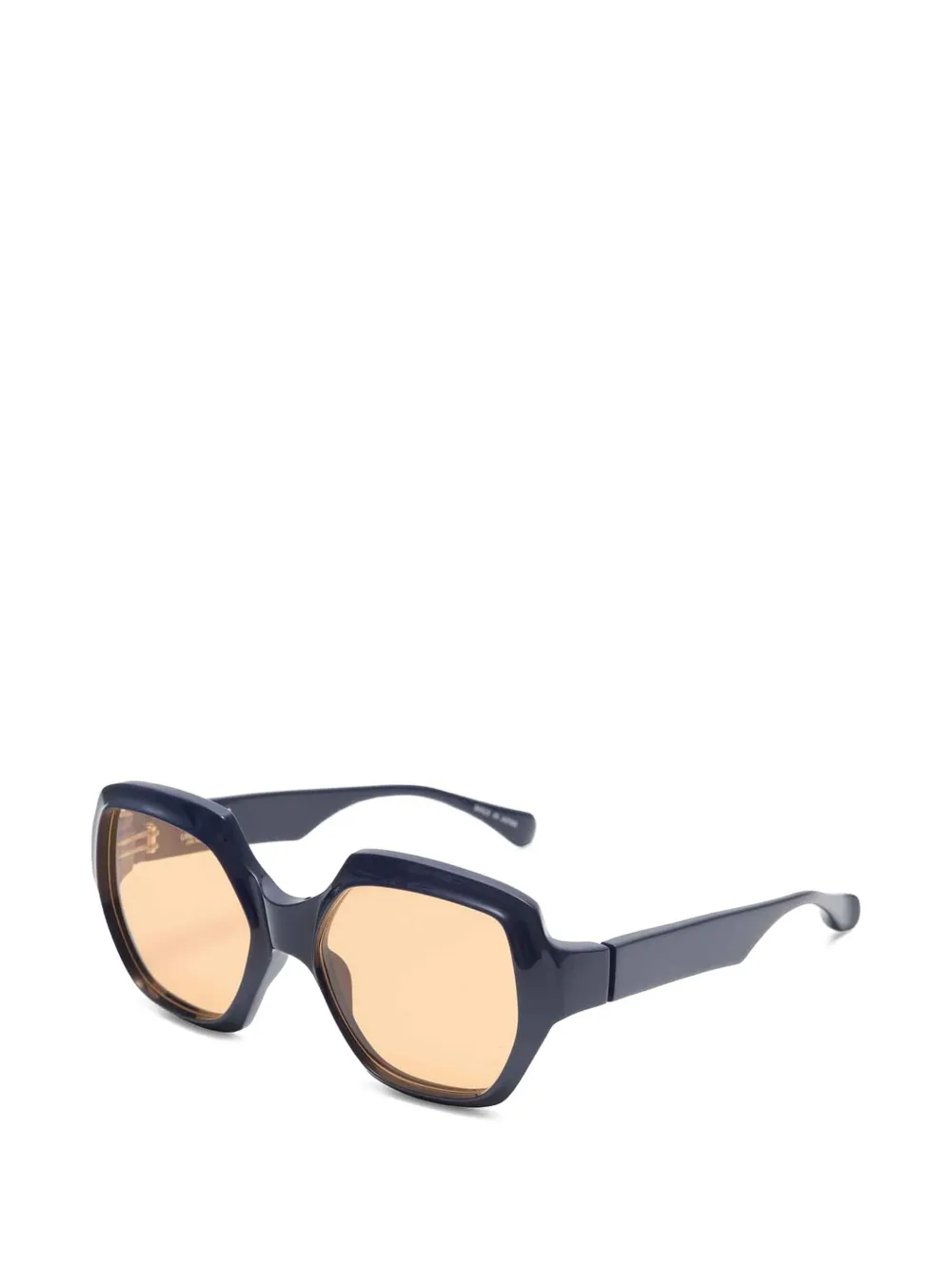 Undercover x Factory900 zonnebril met geometrisch montuur Zwart