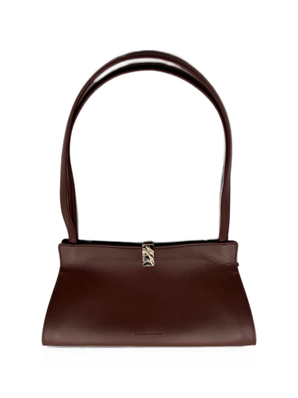 LouLou de Saison Johanna leather shoulder bag - Marrone