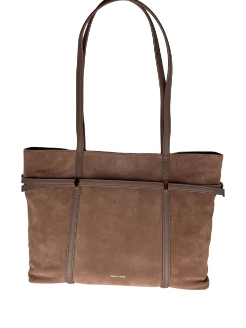 Veronica Beard belted suede shoulder bag