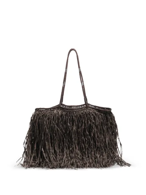 BIMBA Y LOLA Borsa a spalla Kurt grande con frange