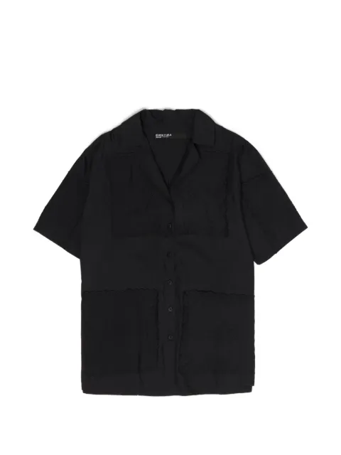 Bimba y Lola embroidered-patchwork shirt