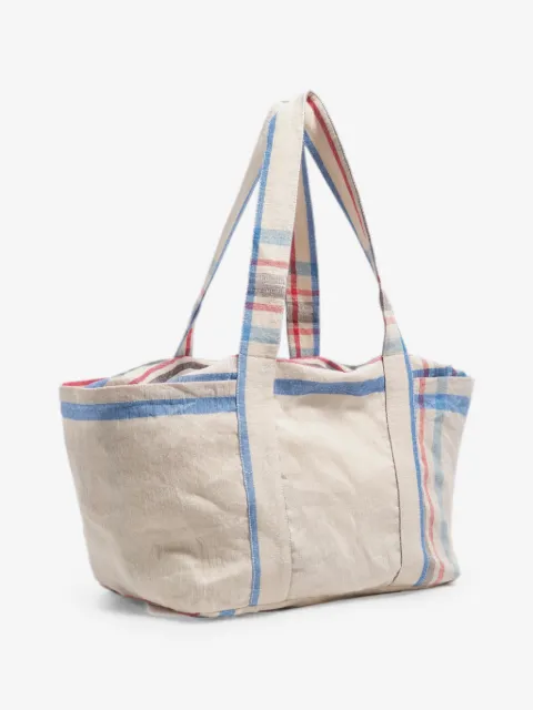 Bimba y Lola maxi check-pattern tote bag