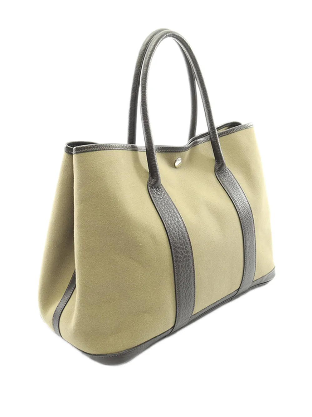 Hermès Pre-owned 2015 Toile and Negonda Garden Party 36 Tote Bag in Brown, view 3