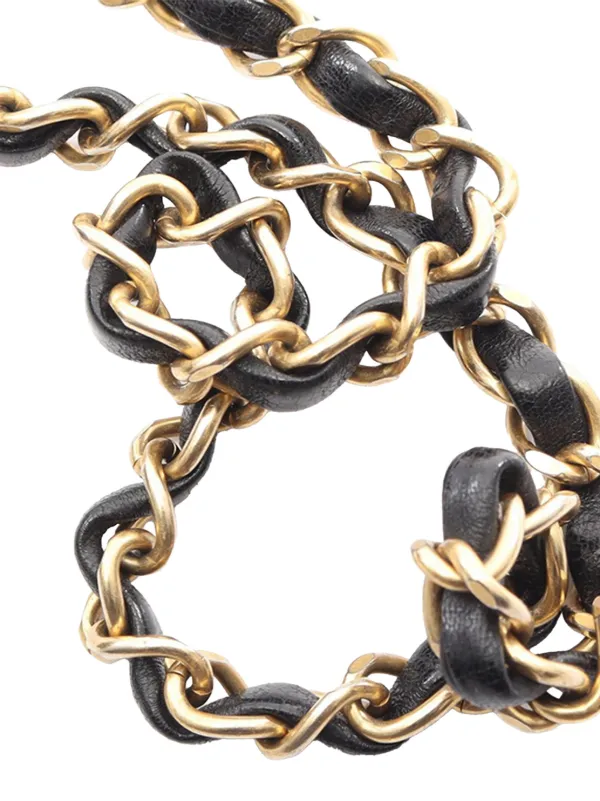 CHANEL Pre-Owned 2019 Mini Square Classic Chevron Lambskin Single