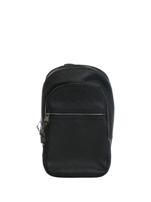 louis vuitton backpack michael damier infini Amazon.com: Vuitton, Pre-Loved Backpack, Black : Clothing, Shoes & Jewelry The michael backpack is crafted from damier infini leather Louis Vuitton Black Damier Infini