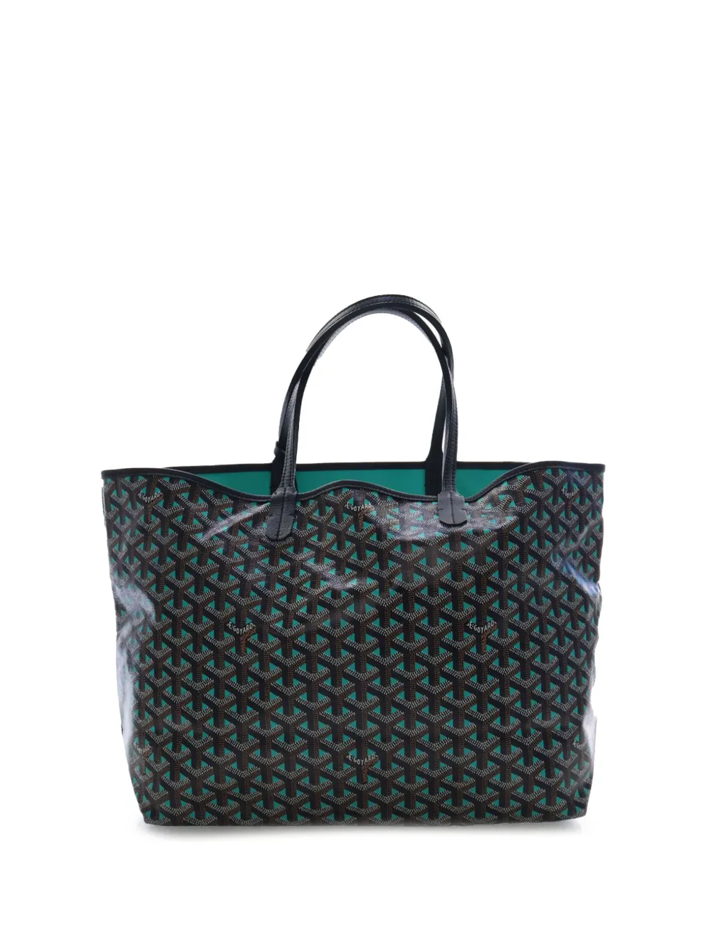 Goyard Pre-Owned 2020 Goyardine Claire Voie Saint Louis PM tote bag - Nero