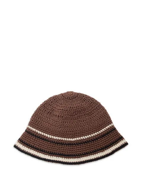 Undercover x Kijima Takayuki striped bucket hat