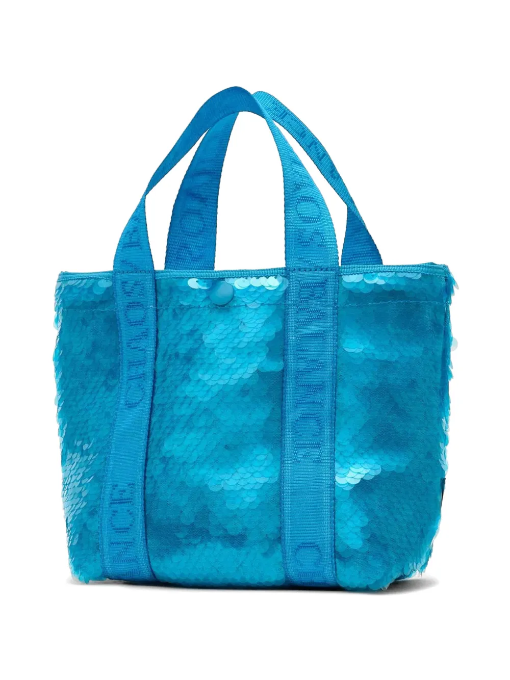 Undercover Shopper verfraaid met pailletten Blauw