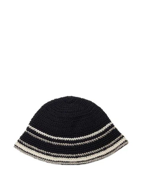 Undercover x Kijima Takayuki striped bucket hat