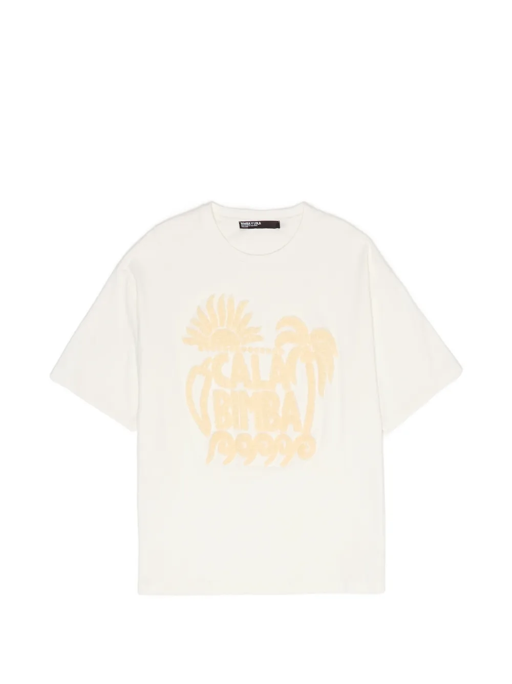 BIMBA Y LOLA embroidered-logo T-shirt